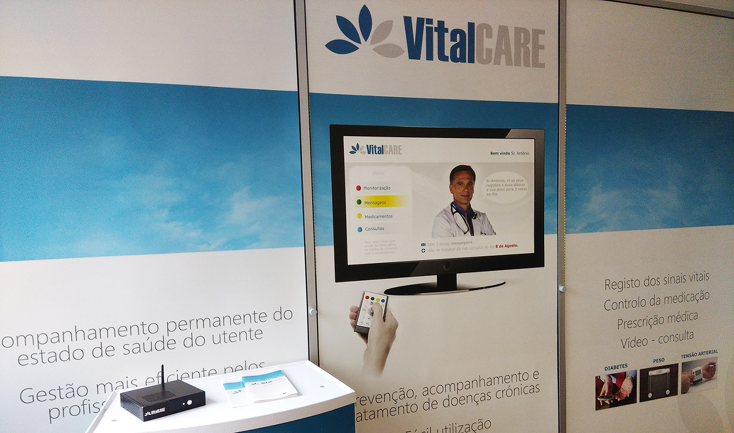 Vitalcare. Aplicação destinada à saúde está pronta para começar a ser comercializada - Press