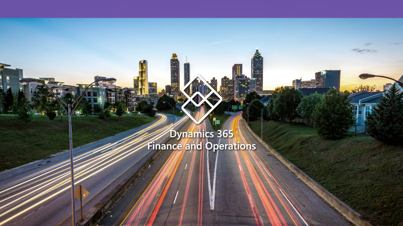 Dynamics 365 Finance and Operations