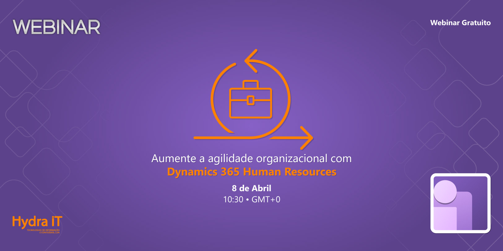 Webinar | Aumente a agilidade organizacional com Dynamics 365 Human Resources