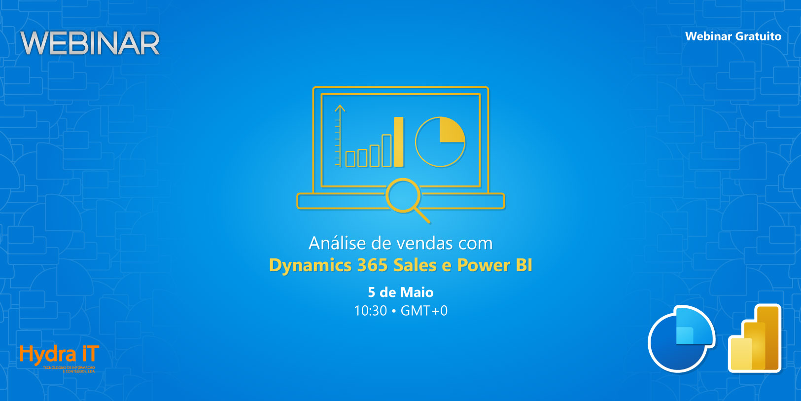 Webinar | Análise de vendas com Dynamics 365 Sales e Power BI