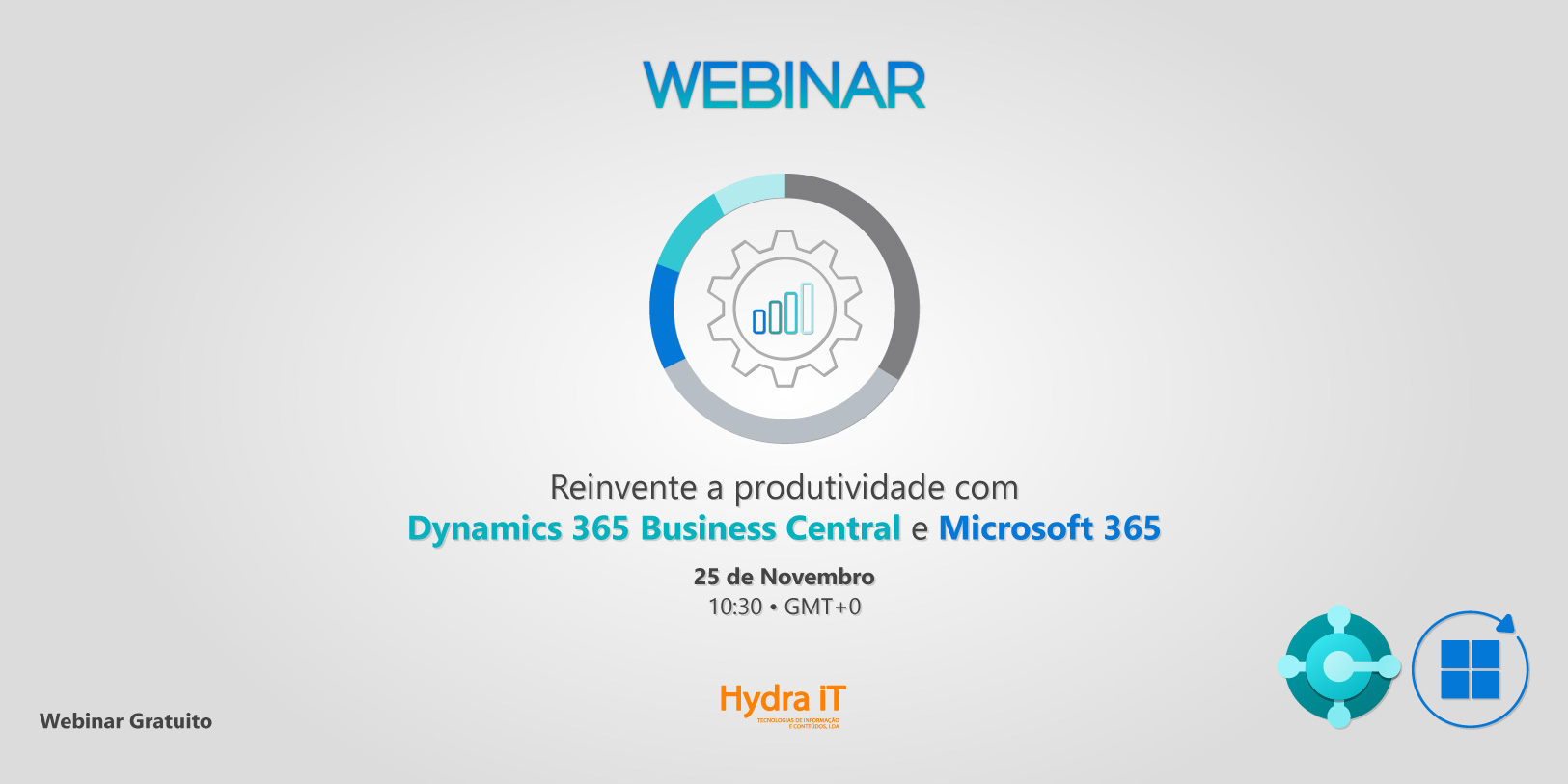 Webinar | Reinvente a produtividade com Dynamics 365 Business Central e Microsoft 365